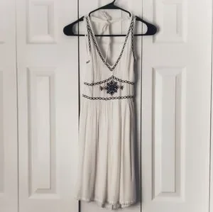 Hollister | Dresses | Bnwt Hollister Embroidered Halter Dress | Poshmark
